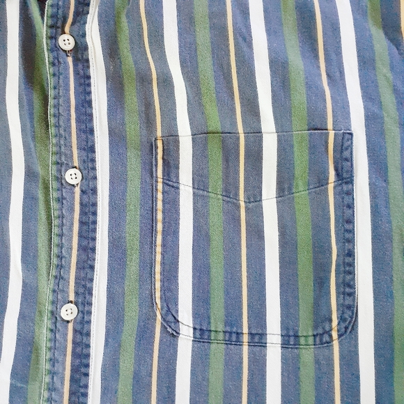 Saddlebred XL Short Sleeve Button Up Shirt Cotton - Picture 11 of 16